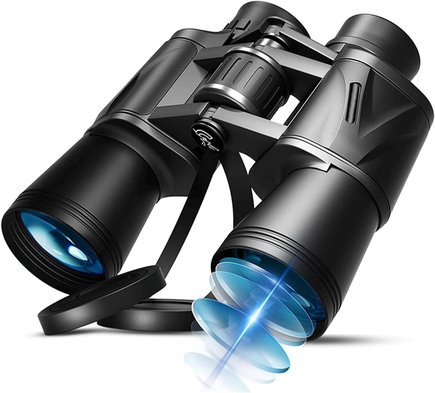 20x50 High Powered Adult Binoculars - HD Binoculars with BAK4 Prism & FMC Multilayer - Compact Binoculars for Hunting, Bird Watching, Sport Games, Concerts - Waterproof & Fogproof - Thunderb Store