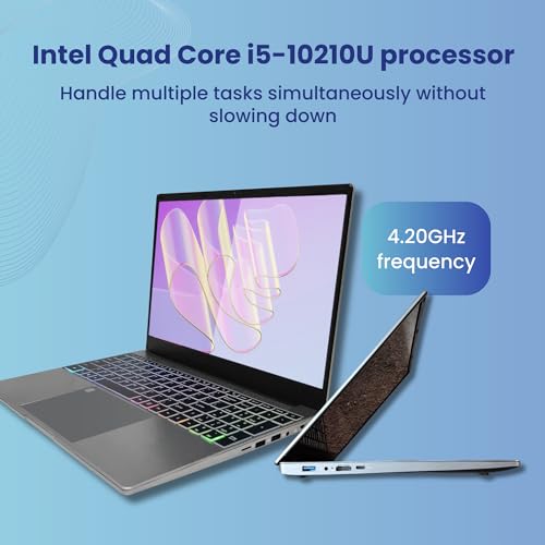 Laptop 15.6" for Gaming, School, and Business w/Fast Quad Core Intel i5 (4.20GHz) 16GB RAM, 512GB SSD - Thunderb Store