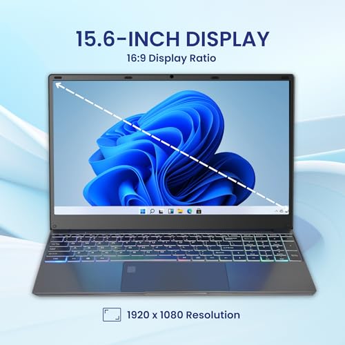 Laptop 15.6" for Gaming, School, and Business w/Fast Quad Core Intel i5 (4.20GHz) 16GB RAM, 512GB SSD - Thunderb Store