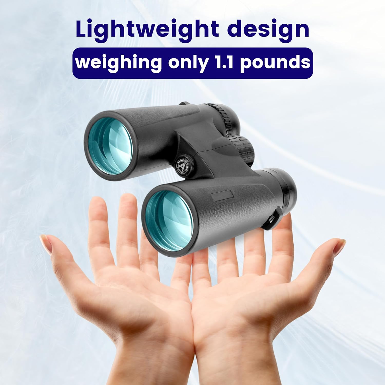 Thunderb 12x42 High Powered Binoculars for Adults with Phone Adapter, Tripod and Tripod Adapter- Clear Large View for Birdwatching, Hiking, Camping, Stargazing, Sport Games, Concerts (Black) - Thunderb Store