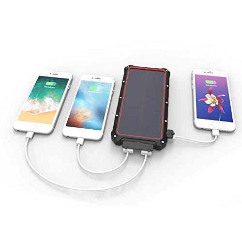 20000mAh Power Bank with Solar Panel Charging - Thunderb Store