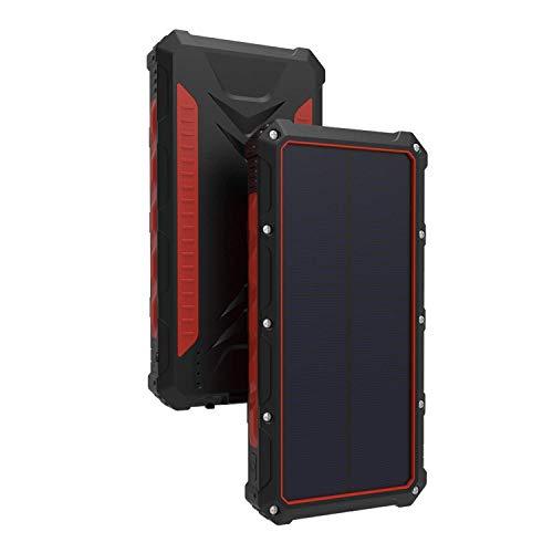 20000mAh Power Bank with Solar Panel Charging - Thunderb Store