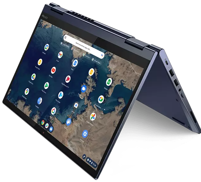New - Lenovo ThinkPad C13 Yoga 13", Chromebook Enterprise, 4GB RAM, 128GB Storage - Thunderb Store