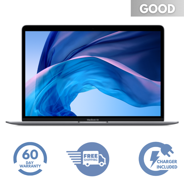 MACBOOK AIR 13.3" Laptop (2019) Space Gray - intel i5, 1.6GHZ, 8GB Ram , 128GB FULLY FUNCTIONAL - 90 Days Warranty (Renew) - Thunderb Store